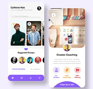 Mobile App UI Design